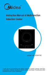 Midea MC-ESH13C Instruction Manual
