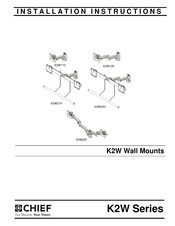 CHIEF 841872160665 Installation Instructions Manual