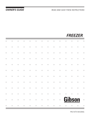 Gibson GFU17M4GW1 Owner's Manual