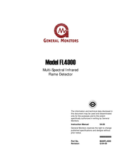 General Monitors FL4000 Instruction Manual
