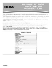 IKEA IBD350DS02 User Instructions