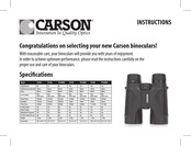 Carson TD-050 Instructions Manual