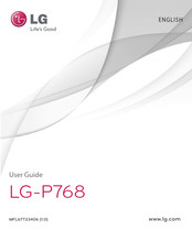 LG LGP768.AZAFBK User Manual