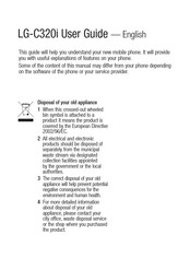 LG C320i User Manual