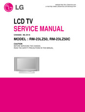 LG RM-23LZ50 Service Manual