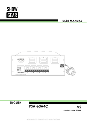 Showgear 50666 User Manual