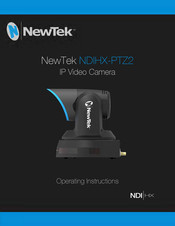 NewTek NDIHX-PTZ2 Operating Instructions Manual