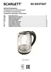 Scarlett SC-EK27G57 Instruction Manual