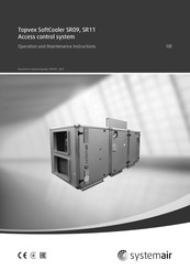 SystemAir Topvex SoftCooler SR09-R Manual