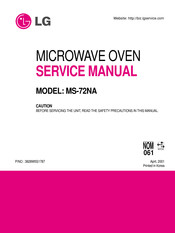 LG MS-72NA Service Manual