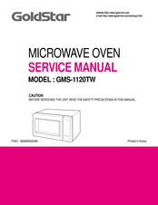 LG GoldStar GMS-1120TW Service Manual