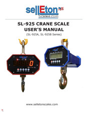 SellEton Scales SL-925A Series User Manual
