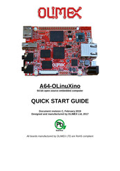 OLIMEX A64-OLINUXINO-1G Quick Start Manual