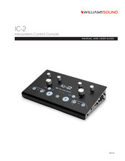 Williams Sound W-IC-2 Manual And User Manual