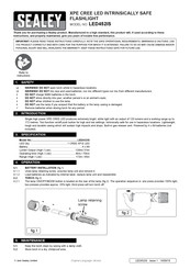 Sealey LED452IS Quick Start Manual