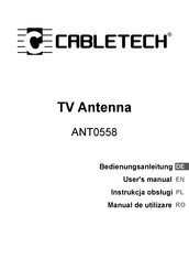 Cabletech ANT0558 User Manual