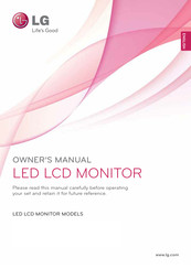 LG E2051SZ Owner's Manual