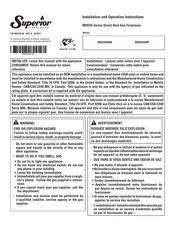 Astria MHD35DMP Installation And Operation Instruction Manual
