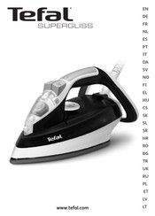 TEFAL SUPERGLISS FV4496E0 Manual