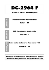 Dawicontrol DC-2964 F Quick Manual