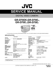 JVC GR-D70EX Service Manual