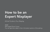 Nixplay W08F Brief Manual