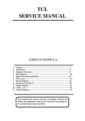 TCL NX56E-LA Service Manual