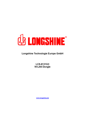 Longshine LCS-8131G3 User Manual