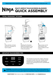 Ninja CT610UK Quick Assembly
