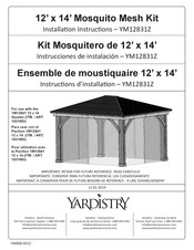 Yardistry YM12831Z Installation Instructions Manual