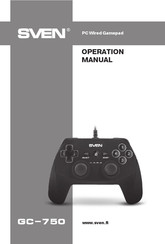 Sven GC-750 Operation Manual