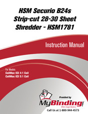 HSM HSM1781 Operating Instructions Manual
