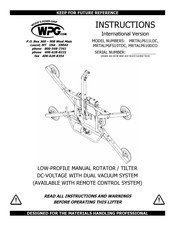 WOOD'S POWR-GRIP MRTALP611LDC Instructions Manual