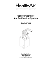 HealthyAir Source Capture HA-SCP-G4-WS-R Manual
