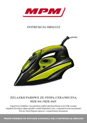 MPM MZE-04/C User Manual
