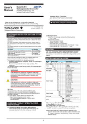 Yokogawa JUXTA VJD1 User Manual