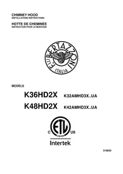 Bertazzoni K36HD2X Manual