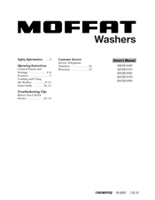 Moffat MNXR2080 Operating Instructions Manual