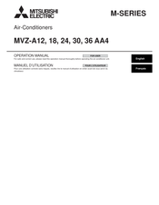 Mitsubishi Electric MVZ-A30 AA4 Operation Manual