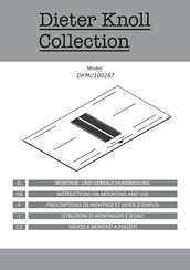 Dieter Knoll Collection DKMU100287 Manual