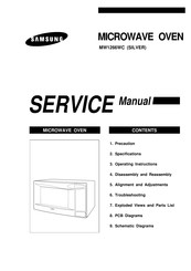 Samsung MW1266WC-S Service Manual