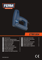 Ferm ETM1004 Instruction Manual