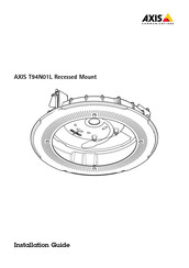 Axis T94N01L Installation Manual