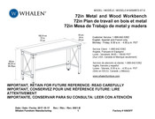 Whalen WSWB72-ST-E Manual