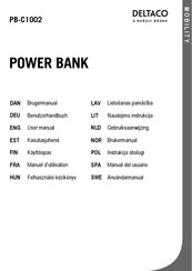 Nordic Deltaco PB-C1002 User Manual