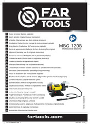 Far Tools MBG 120B Original Manual Translation