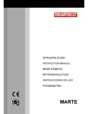 Oscartielle MARTE 135 Instruction Manual