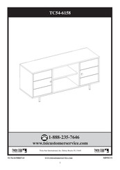Twin-Star International TC54-6158 Assembly Instructions Manual