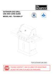 The Source 720-0089-LP Use And Care Manual