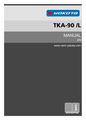 Yokota TKA-90/L Manual